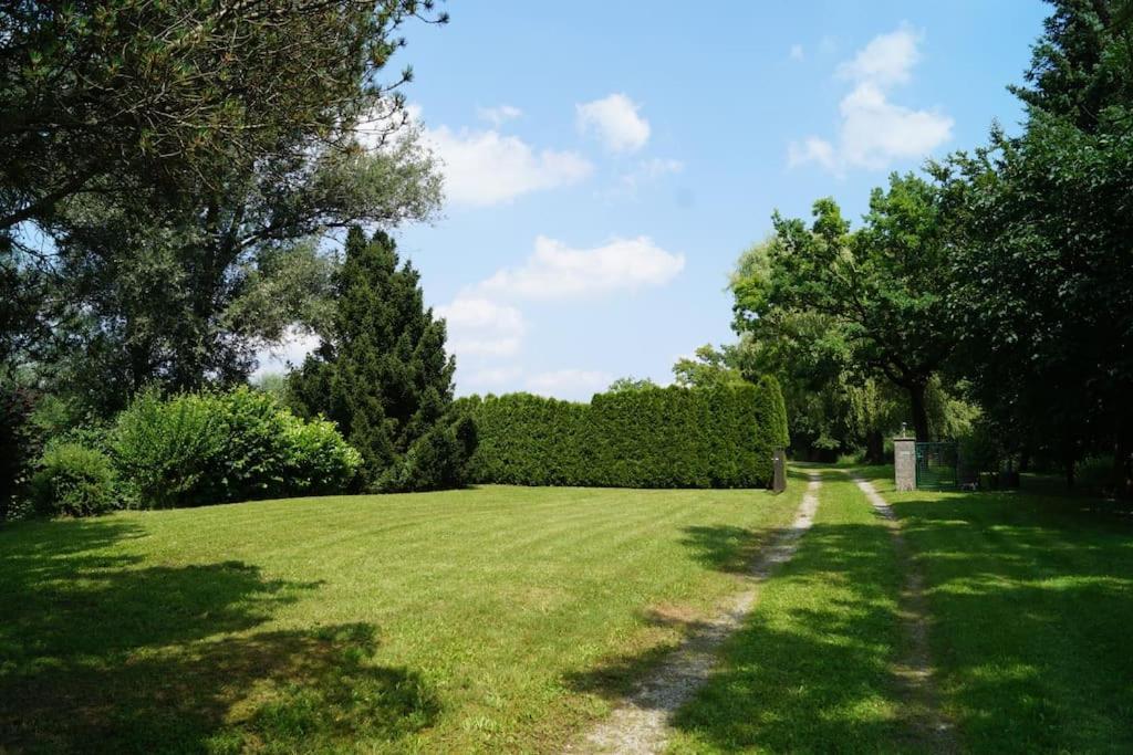 Idylisches Cottage Mit Reh Worthsee Esterno foto
