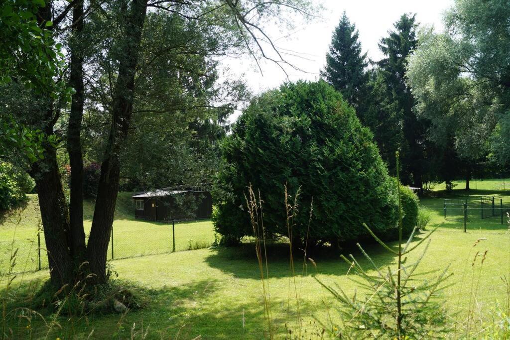 Idylisches Cottage Mit Reh Worthsee Esterno foto